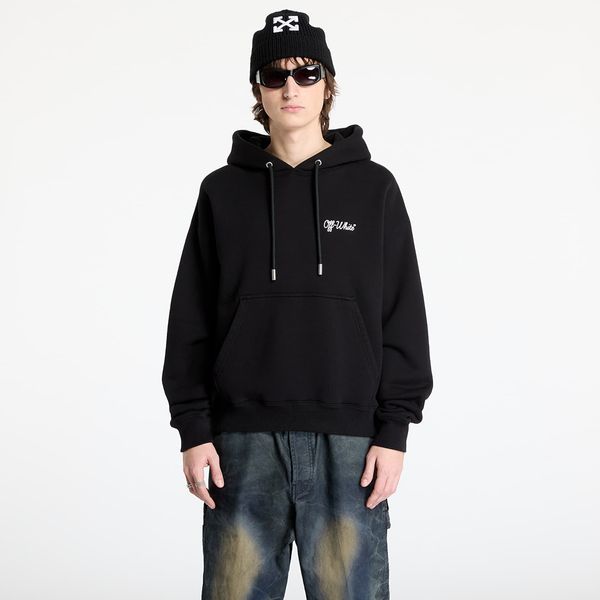 Off-White Суитшърт Off-White Script Skate Hoodie Black/ White S