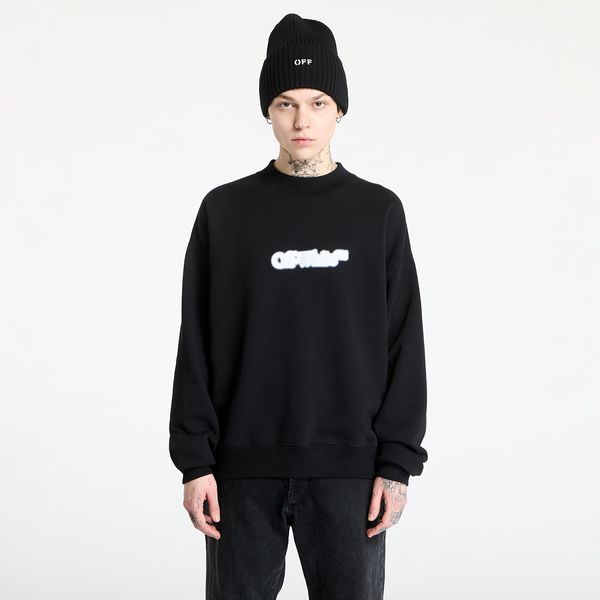 Off-White Суитшърт Off-White Spray Arrow Skate Crewneck Black/ White XL