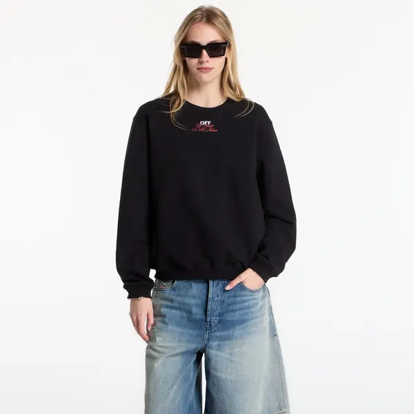 Off-White Суитшърт Off-White x AC Milan Reg Crew Black/ No Color XL