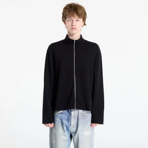 Our Legacy Суитшърт OUR LEGACY Shrunken Fullzip Black Athletic Rib 48