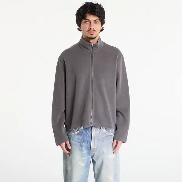 Our Legacy Суитшърт OUR LEGACY Shrunken Fullzip Worn Graphite Athletic Rib 52