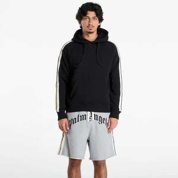 Palm Angels Суитшърт Palm Angels Curved Logo Track Hoody Black/ Off White XL