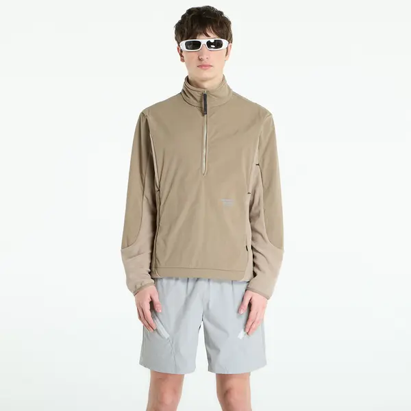 Pas Normal Studios Суитшърт Pas Normal Studios Off-Race Light Fleece Half-Zip Beige M