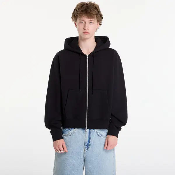 Patta Суитшърт Patta Embro Classic Zip Up Hooded Sweater UNISEX Black M