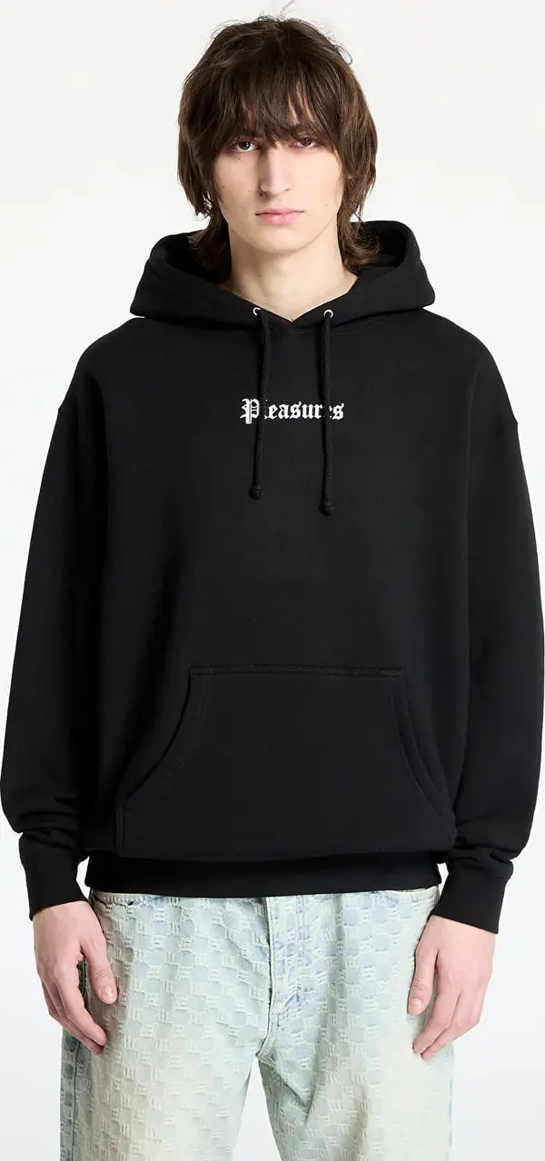 PLEASURES Суитшърт PLEASURES Burn Again Hoodie Black S