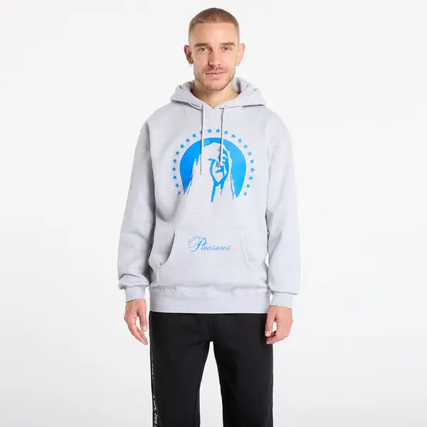 PLEASURES Суитшърт PLEASURES Critic Hoodie Heather Grey XL