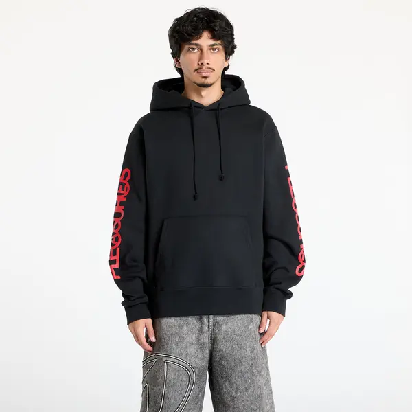 PLEASURES Суитшърт PLEASURES Fanzine Hoodie Black M