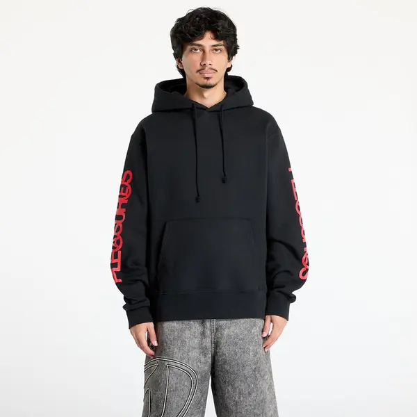 PLEASURES Суитшърт PLEASURES Fanzine Hoodie Black M