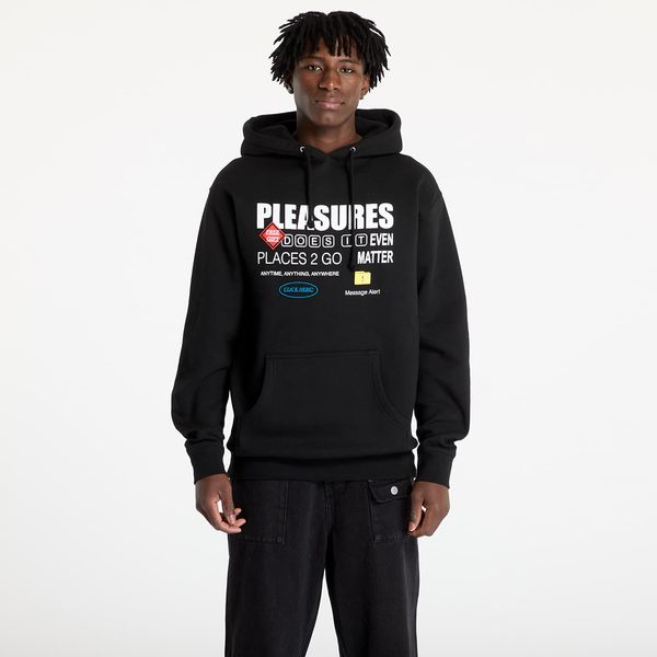 PLEASURES Суитшърт PLEASURES Grass Fed Hoodie Black S