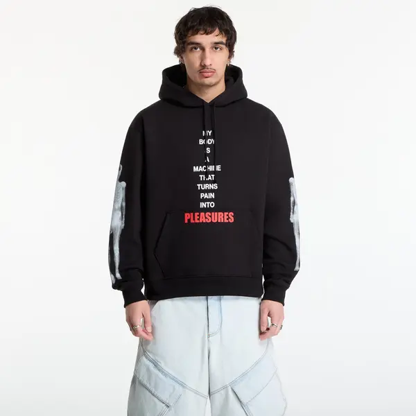 PLEASURES Суитшърт PLEASURES Machine Hoodie Black XL