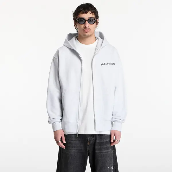 PLEASURES Суитшърт PLEASURES Neural Zip Hoodie Heather S
