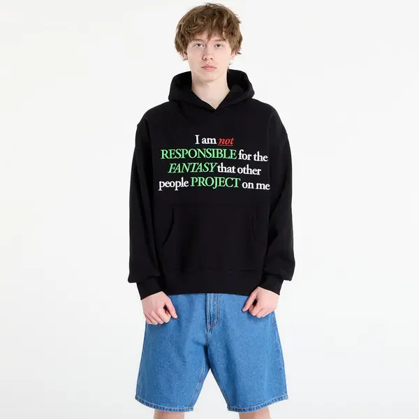 PLEASURES Суитшърт PLEASURES Responsible Hoodie Black L