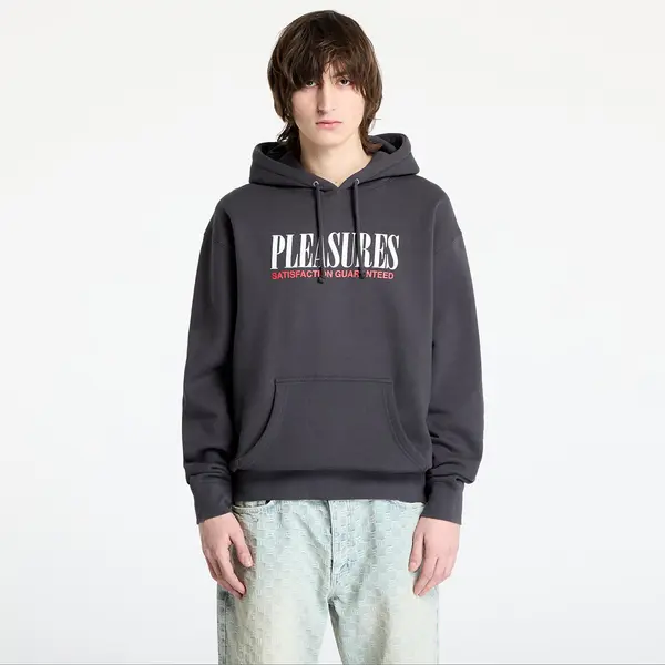 PLEASURES Суитшърт PLEASURES Satisfaction Hoodie Asphalt S