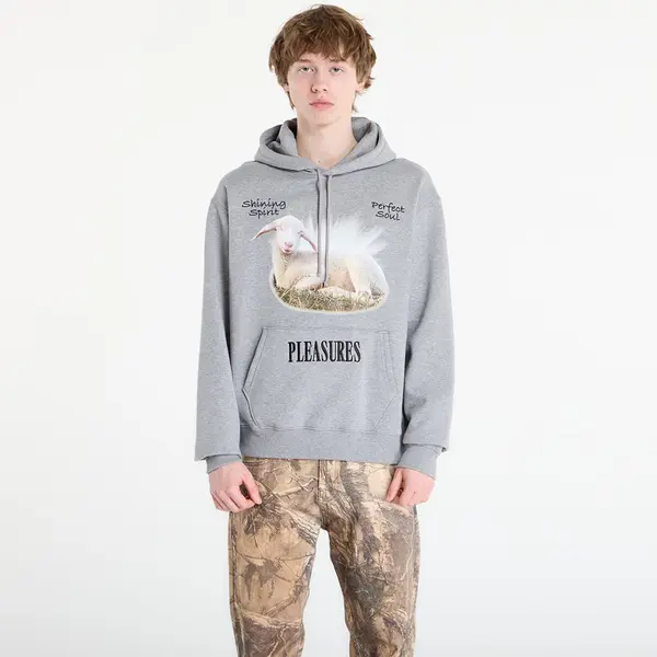 PLEASURES Суитшърт PLEASURES Shine Hoodie Heather XXL