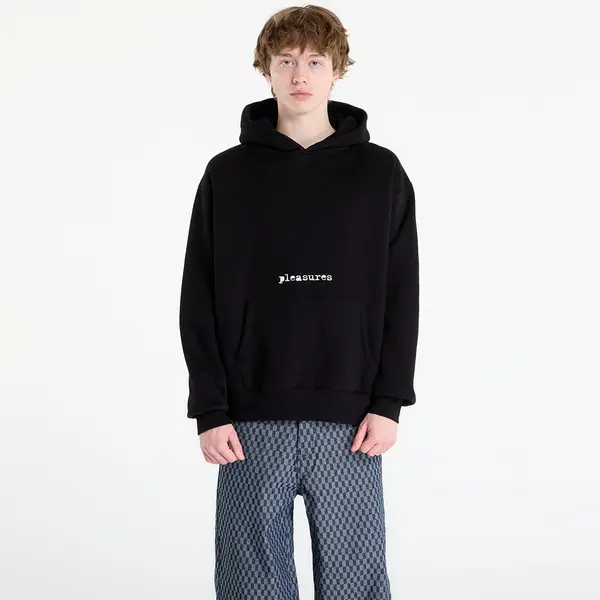 PLEASURES Суитшърт PLEASURES Slip Hoodie Black M