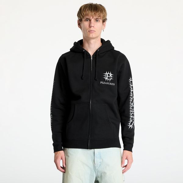 PLEASURES Суитшърт PLEASURES Spike Zip Hoodie Black L