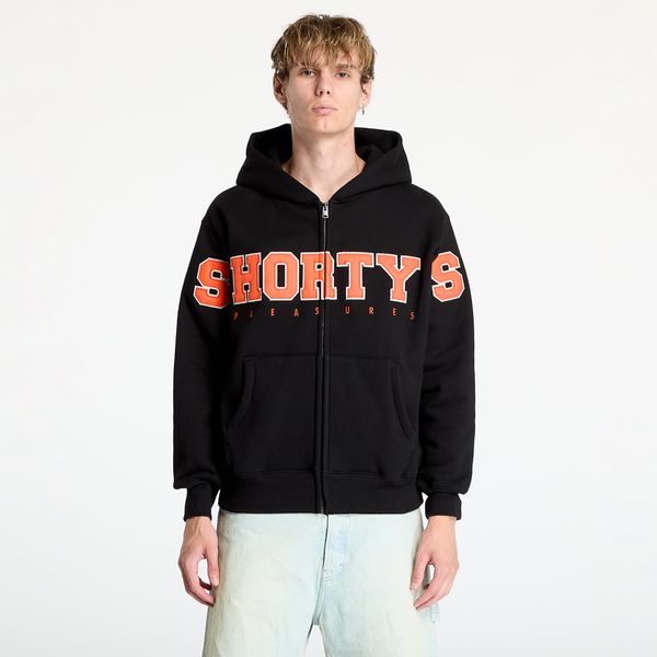 PLEASURES Суитшърт PLEASURES Wave Zip Hoodie Black S