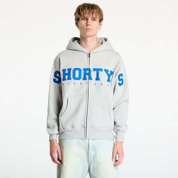 PLEASURES Суитшърт PLEASURES Wave Zip Hoodie Heather Grey M