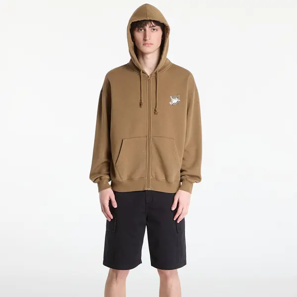 Prosto Суитшърт Prosto Zip Hoodie Damage Target Beige M