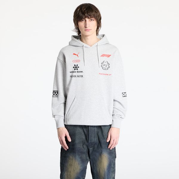 Puma Суитшърт Puma F1 Racing Hoodie Light Gray Heather S