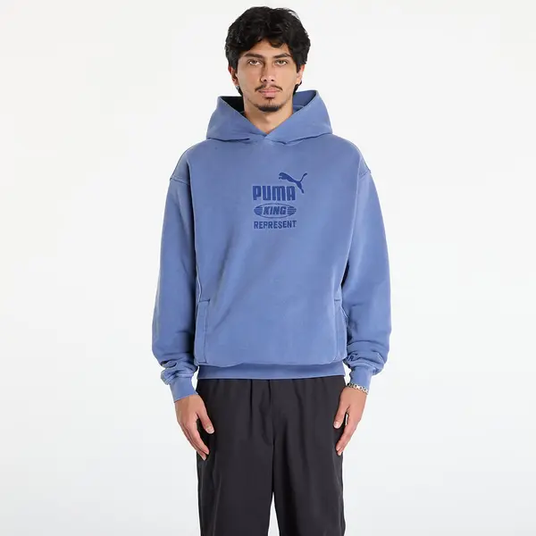 Puma Суитшърт Puma x REPRESENT Graphic Hoodie Blue Dusk S