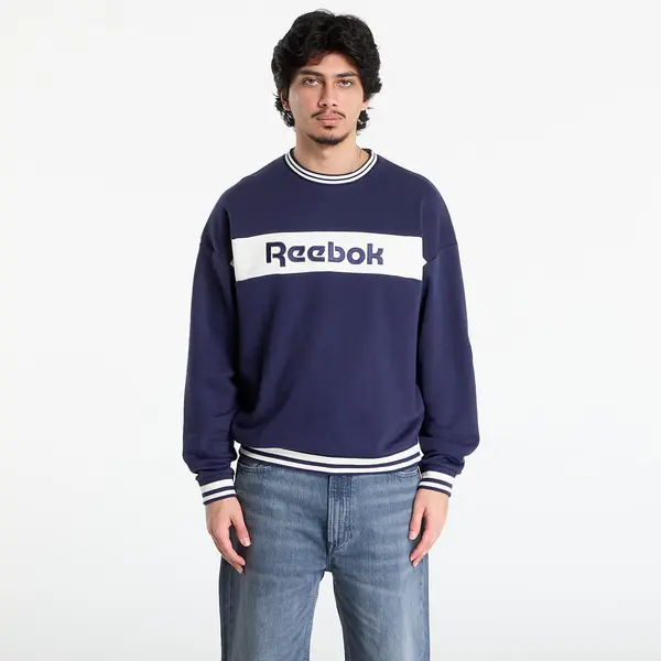 Reebok Суитшърт Reebok Lawn Club Crew Sweat Vector Navy M