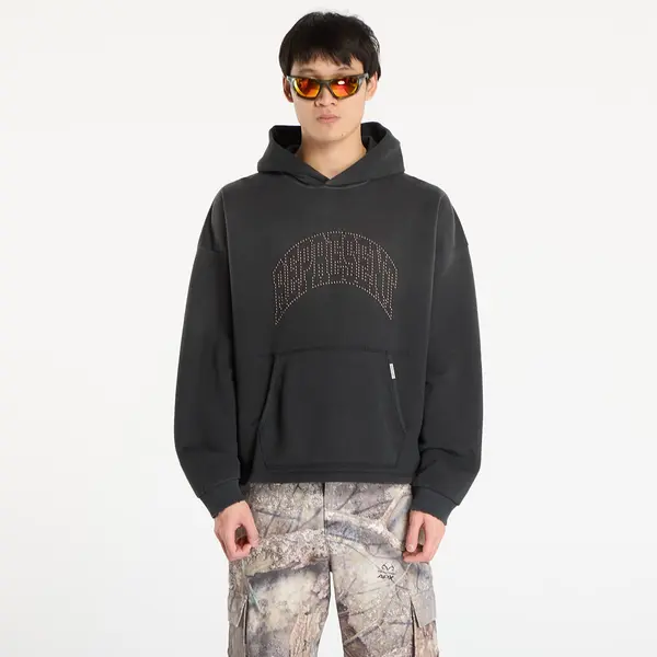 REPRESENT Суитшърт REPRESENT Embellished Hoodie UNISEX Stained Black XL
