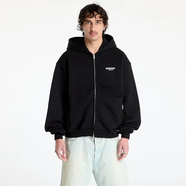REPRESENT Суитшърт REPRESENT Represent Owners Club Zip Hoodie Black XXL
