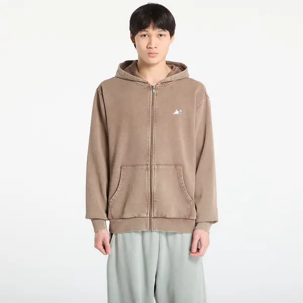 RIPNDIP Суитшърт RIPNDIP Castanza Zip Up Hoodie Brown Vintage Wash L