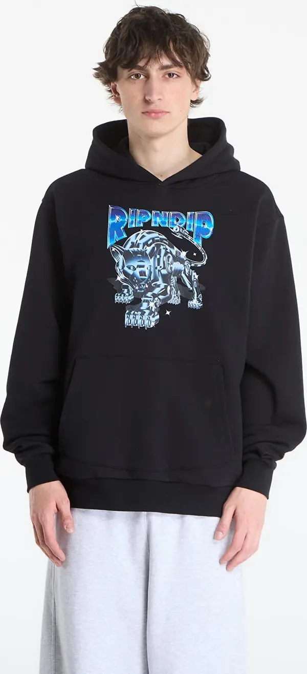 RIPNDIP Суитшърт RIPNDIP Cyborg Hoodie Black Wash XL