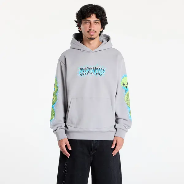 RIPNDIP Суитшърт RIPNDIP Skull And Bones Hoodie Charcoal S