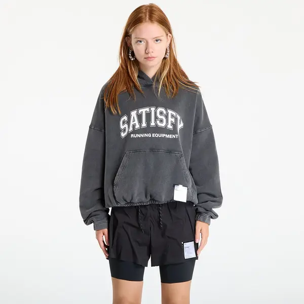 Satisfy Суитшърт Satisfy SoftCell Hoodie UNISEX Aged Black S