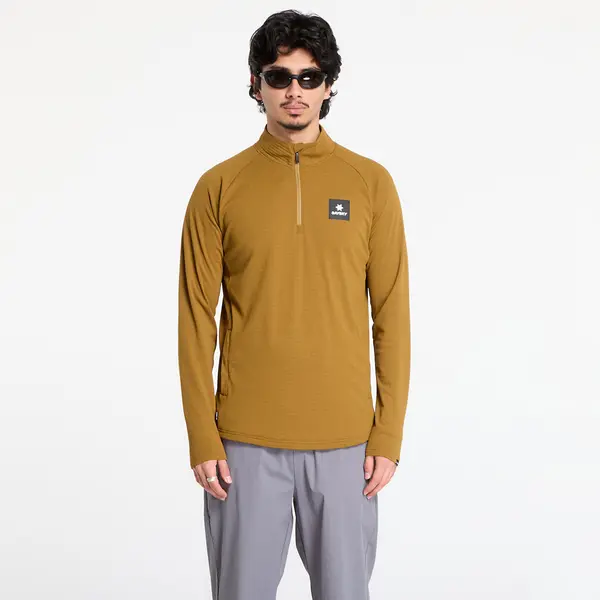 SAYSKY Суитшърт SAYSKY Blaze Half Zip Light Fleece Camel M