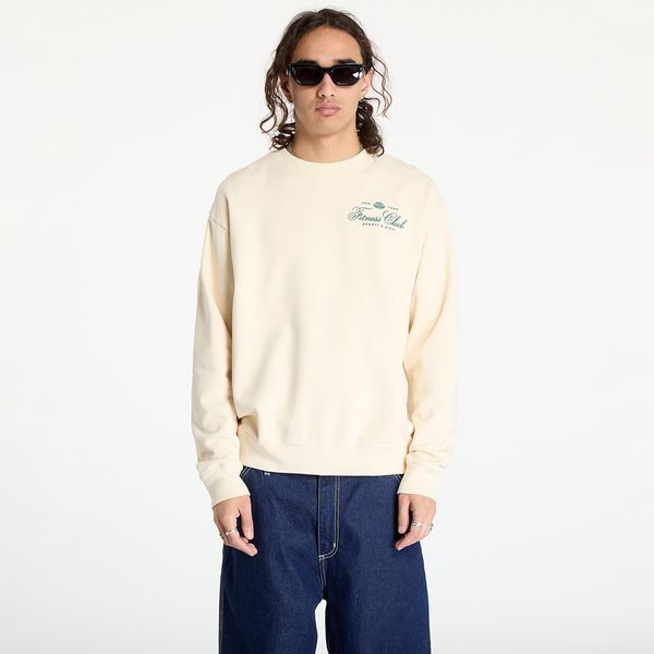 Sporty & Rich Суитшърт Sporty & Rich Fitness World Crewneck UNISEX Cream/ Alpine S