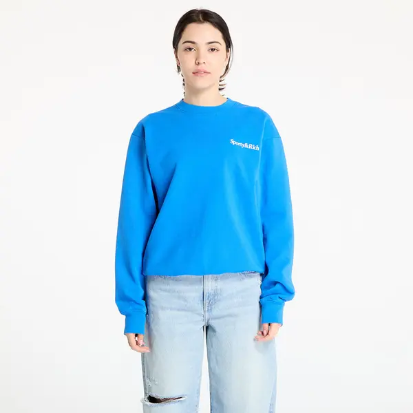 Sporty & Rich Суитшърт Sporty & Rich Health is Wealth Crewneck Paris Blue L