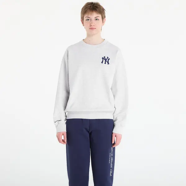 Sporty & Rich Суитшърт Sporty & Rich Heritage Yankees Serif Crewneck UNISEX Heather Gray M
