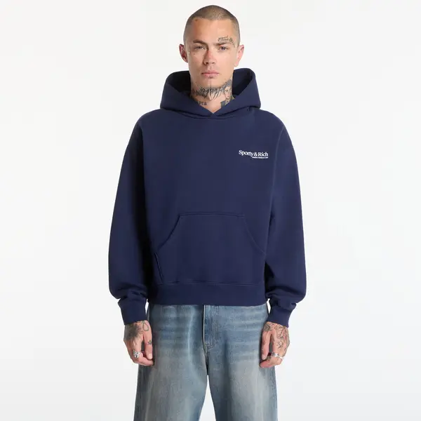 Sporty & Rich Суитшърт Sporty & Rich Modern Hoodie UNISEX Dark Navy S
