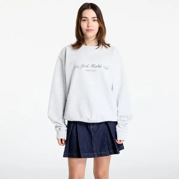 Sporty & Rich Суитшърт Sporty & Rich NY Health Club Crewneck UNISEX Heather Gray XL
