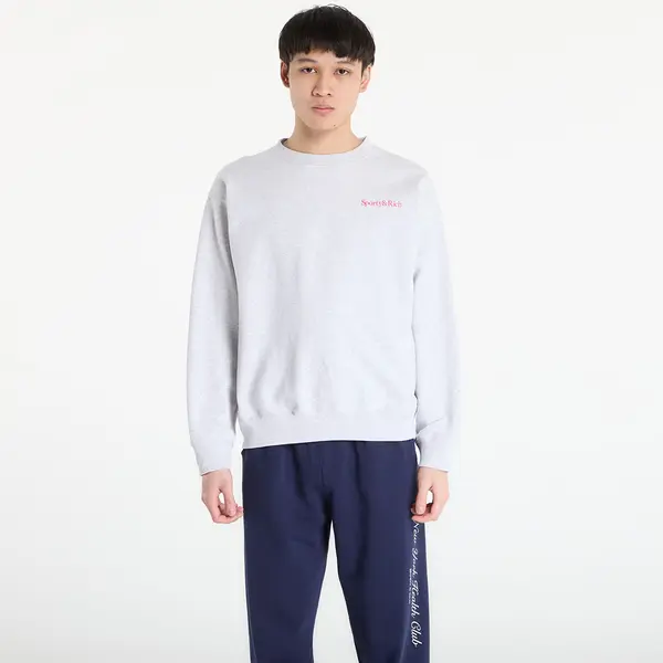 Sporty & Rich Суитшърт Sporty & Rich NY Motion Crewneck UNISEX Heather Gray M