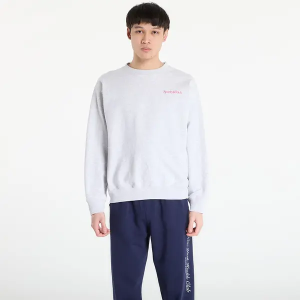 Sporty & Rich Суитшърт Sporty & Rich NY Motion Crewneck UNISEX Heather Gray S