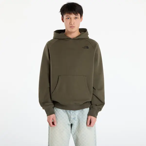 The North Face Суитшърт The North Face M Raglan Box Nse Edge Of Light Infill Hoodie New Taupe Green/ TNF Black Edge Of Light Print L