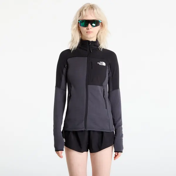 The North Face Суитшърт The North Face Polartec Powergrid Stormgap Jacket Asphalt Grey/ TNF Black M