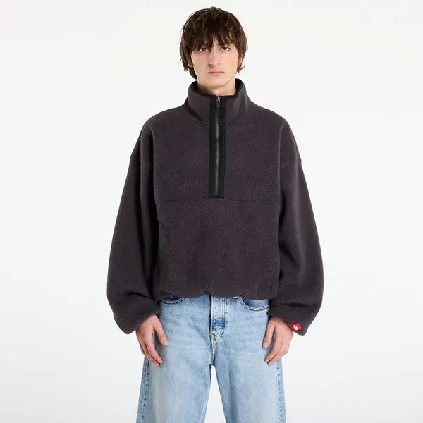 The North Face Суитшърт The North Face Red Box Vintage 1/ 2 Zip Fleece Obsidian M