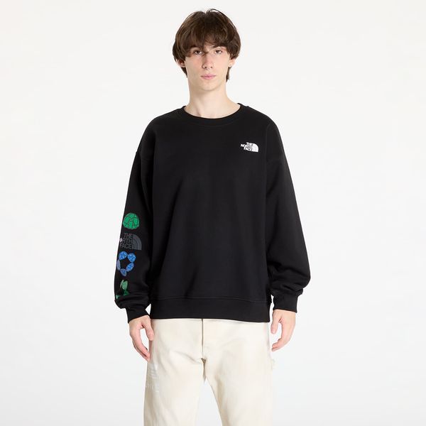 The North Face Суитшърт The North Face x Yinka Ilori Graphic Crewneck Sweatshirt TNF Black S
