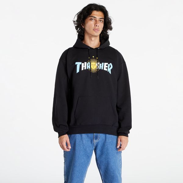 Thrasher Суитшърт Thrasher Argentina Estrella Hood Black S
