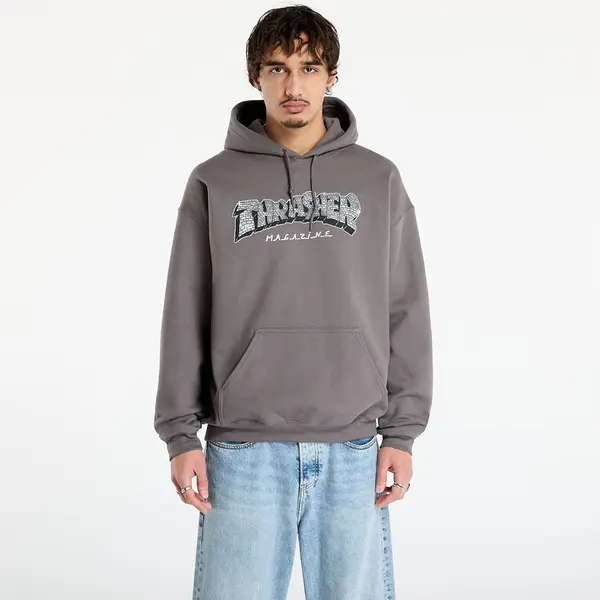 Thrasher Суитшърт Thrasher Disco by Spanky Hoodie Charcoal M