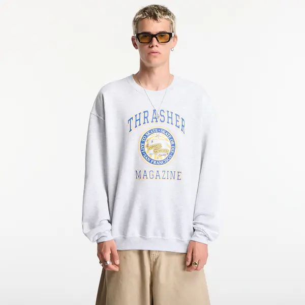 Thrasher Суитшърт Thrasher Dropout Crewneck Grey M