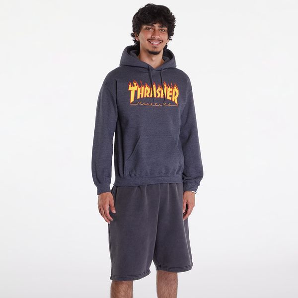 Thrasher Суитшърт Thrasher Flame Hoodie Dark Grey S