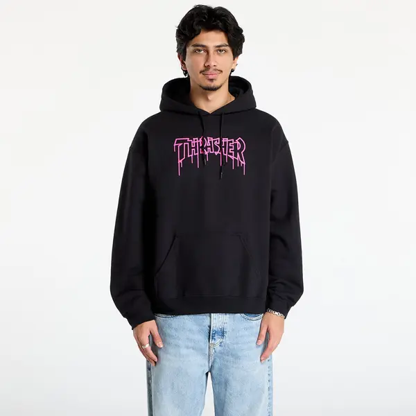 Thrasher Суитшърт Thrasher One-liner Hoodie Black S