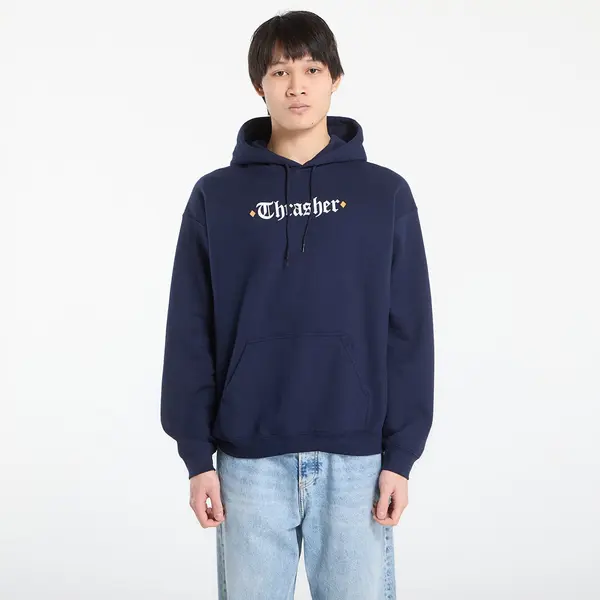 Thrasher Суитшърт Thrasher x Spitfire The End Oath Hoodie Navy L